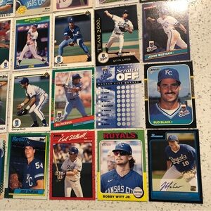71 Kansas City Royals Cards Bobby Witt Jr George Brett Bo Jackson Pasquantino